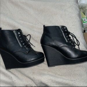 Torrid Wedge Ankle Boots *LIKE NEW*